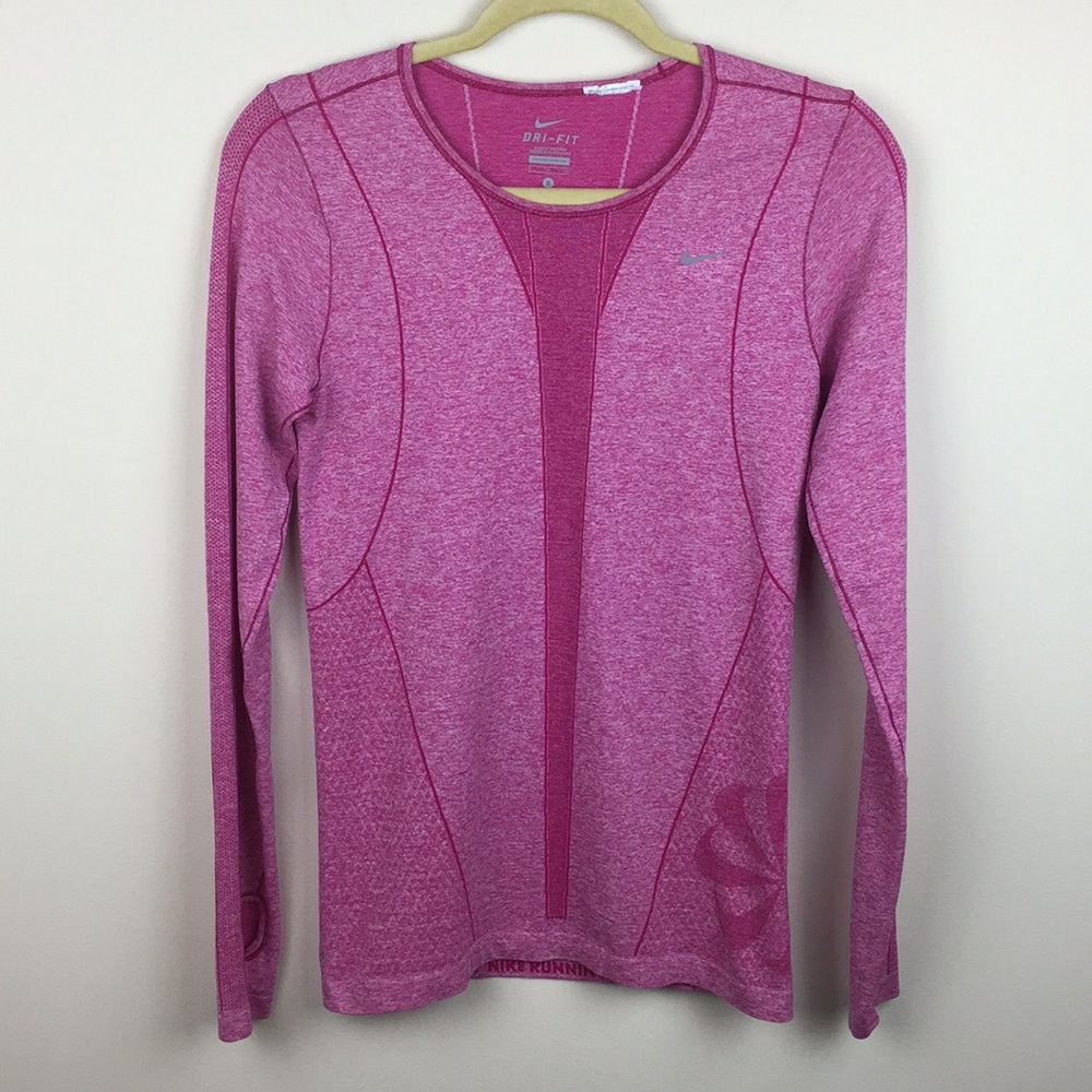 Nike Running - Dri-Fit Long Sleeve Thumbholes Top